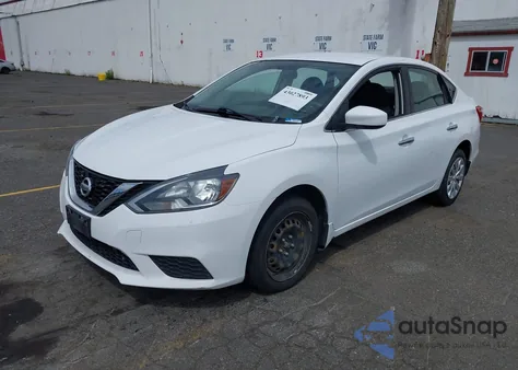 2017 Nissan Sentra S из США, поврежденный, VIN 3N1AB7AP3HY220837